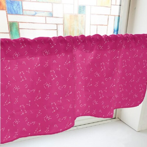 カフェカーテン4061712星座ピンク