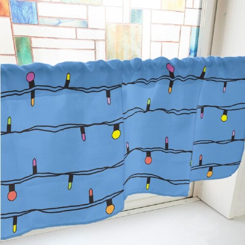 カフェカーテン41015電飾青