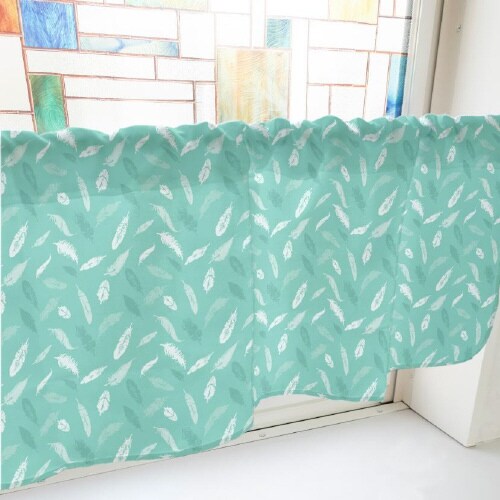 カフェカーテン41032羽緑