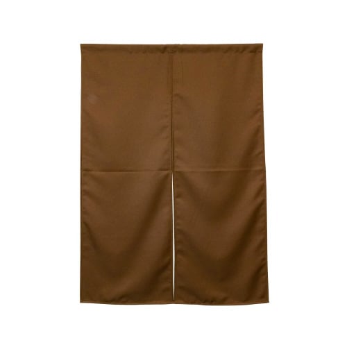 半間のれん42081ブラウン防炎