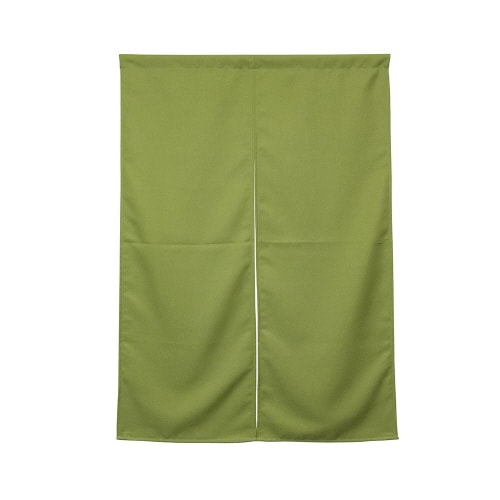 半間のれん42082モスグリーン防炎