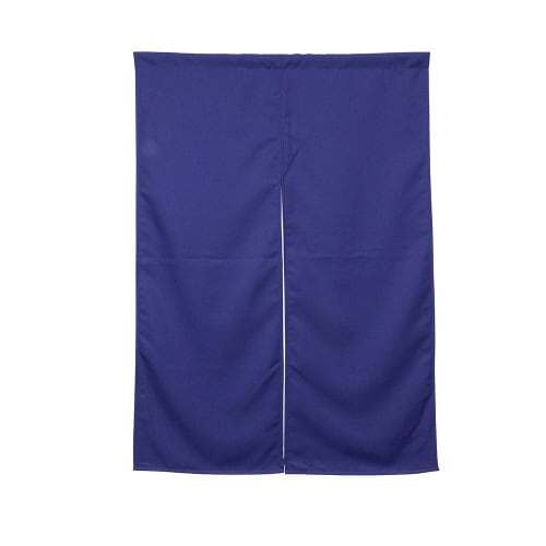 半間のれん42085ダークブルー防炎