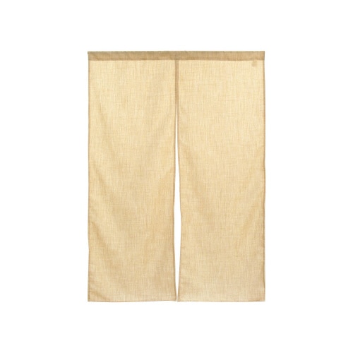 半間のれん44571生平麻ライク無地H1200mm