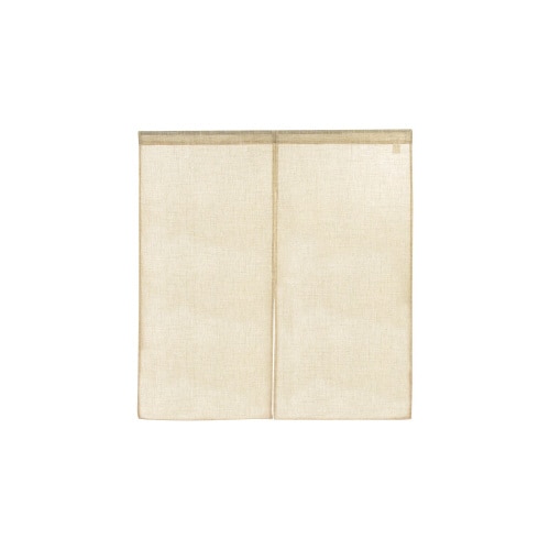 半間のれん44573麻風スラブ無地H900mm