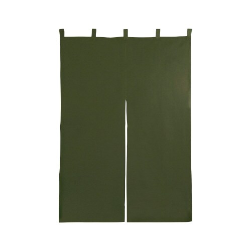 半間のれん44585カツラギモスグリーン