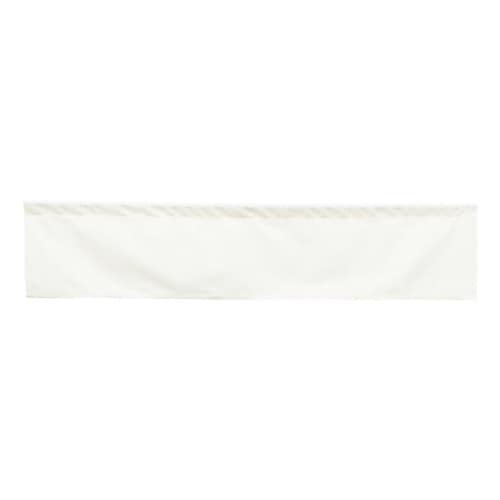 市松柄レースのれん44602カウンターホワイト