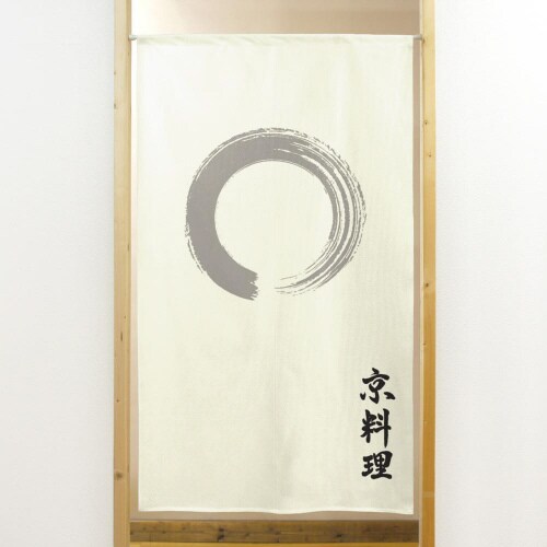 市松レースのれん44722京料理棒袋