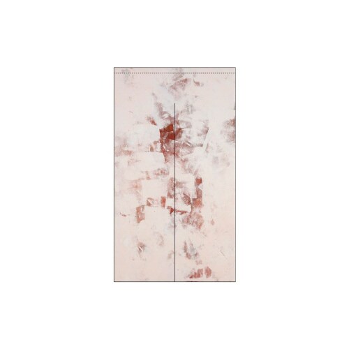 市松柄レースのれん45561F