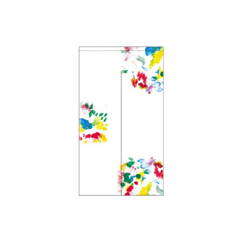 市松柄レースのれん45576P