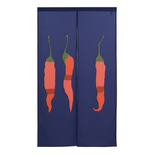 トロマットのれん46029半間とうがらし