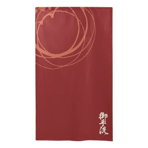 市松レースのれん46093御手洗エンジ