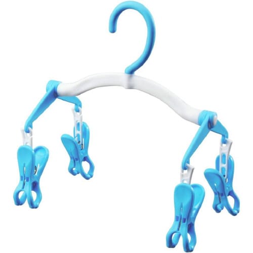 物干しジーンズハンガー DX型 ブルー×3