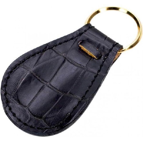 革巻き手べら クロコ型押し ブラック