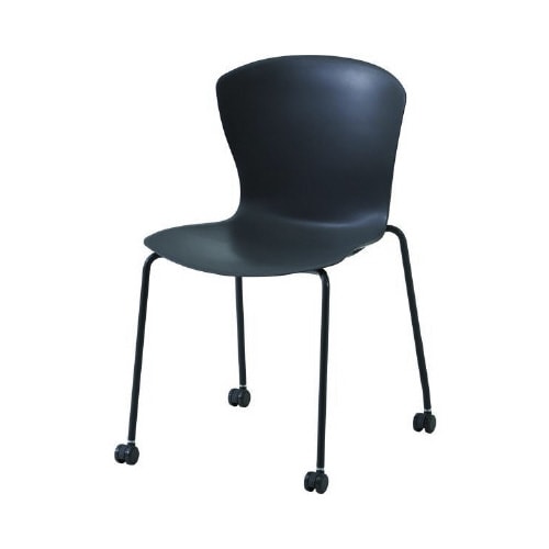 ミモレチェアキャスター チャコール 4脚