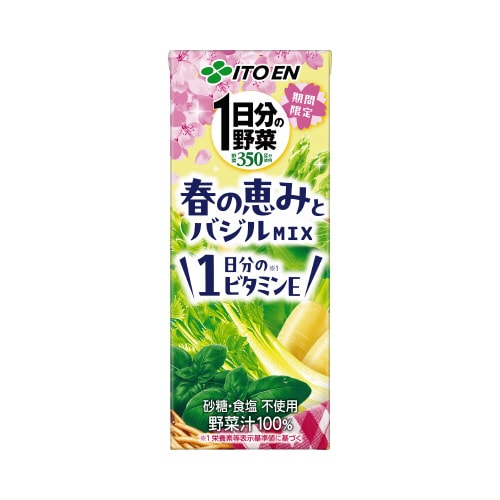 紙1日分の野菜春の恵みmix200ml24本
