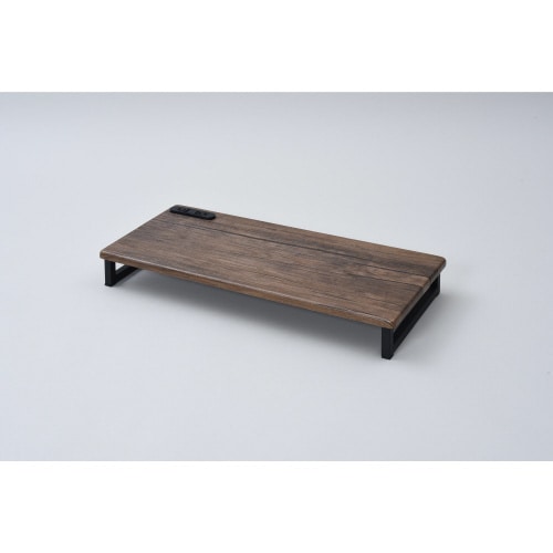 コンセント付 デスク上スタンド 幅59 ABR