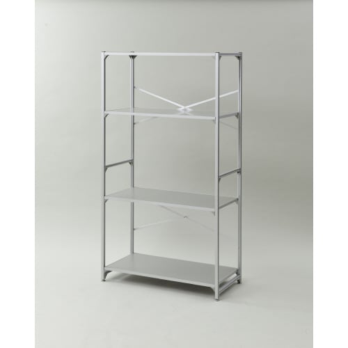 アルミラック4段