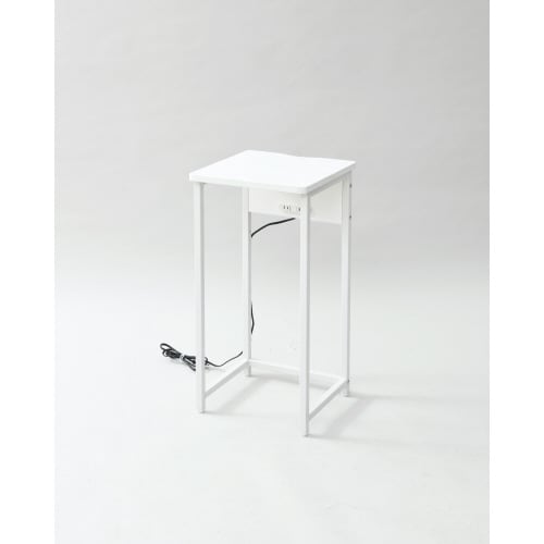 コンセント付電話受付台 GWH/IV