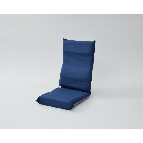 コンパクトに2つ折りできるハイバック座椅子NV