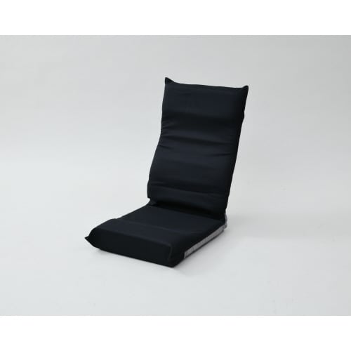 コンパクトに2つ折りできるハイバック座椅子BK