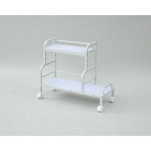 デスク下ワゴン バッグ・靴収納付 WH