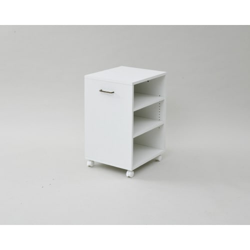 キャスター付収納ラック4538 MWH