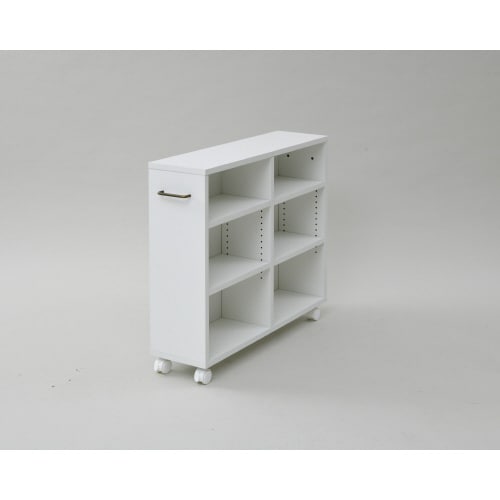 キャスター付収納ラック7520 MWH