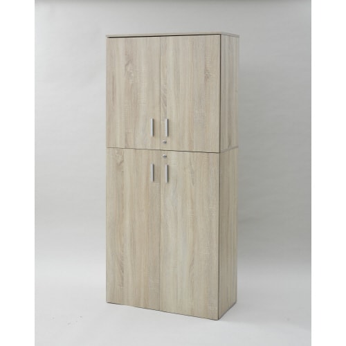 木製シェルフ 両開き 5段 OAK