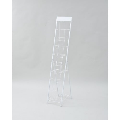 折りたたみ式パンフレットスタンド7段1列分割MWH