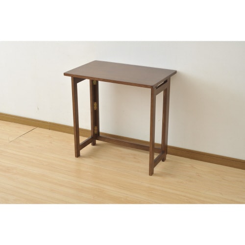 天然木折りたたみデスク 高さ70cm