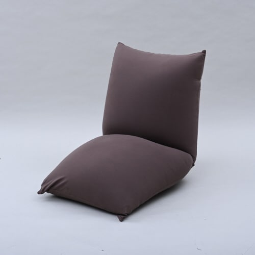 リクライニングができるビーズソファ