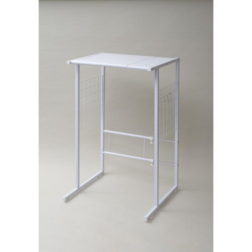 伸縮式ペール上ラック