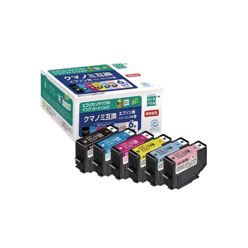リサイクルインク EPSON KUI−6CL 6色