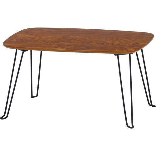 折れ脚ローテーブル トロン 6040MBR