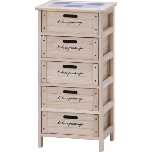 木製5段ボックス HF05−004(N) 2