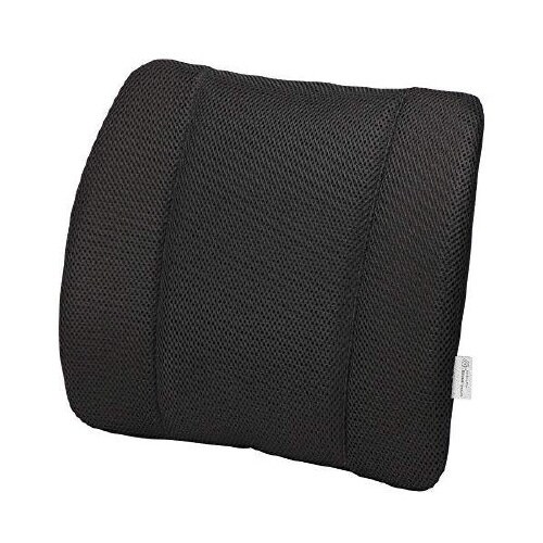 腰枕 爽快メッシュ 37×36×10cm ブラック