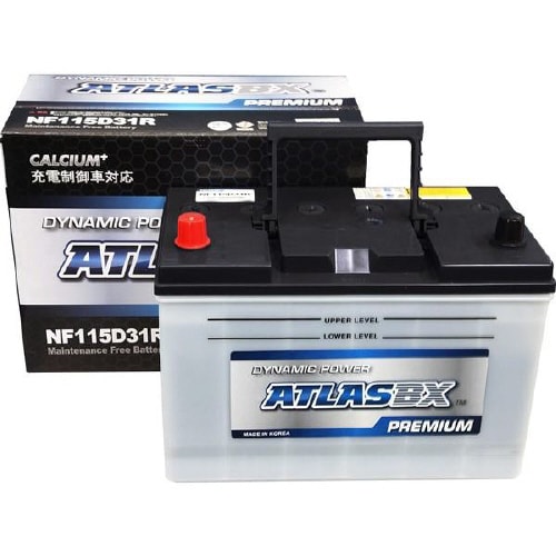 国産車バッテリー AT NF115D31R