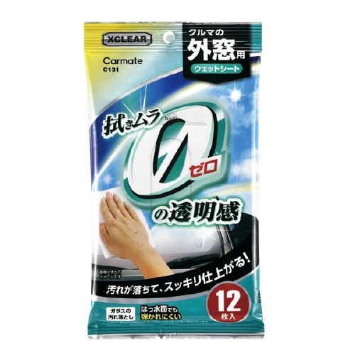 エクスクリア 外窓用ウェットシート 12枚入り