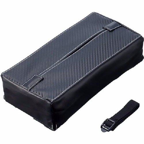 ティッシュケース カラー:カーボン調 EH−171