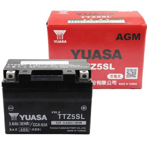 バイク用バッテリー 電解液注入済み TTZ5SL