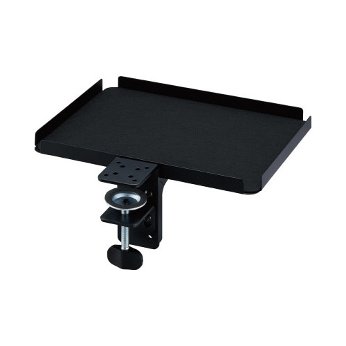 デスク拡張トレイ クランプ式 黒