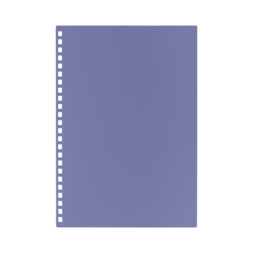 カスタマイズオープンリングノート表紙 ブルーグレー