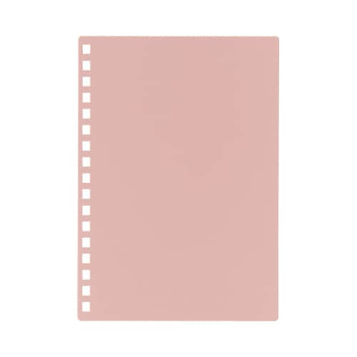 カスタマイズオープンリングノート表紙 ピンク