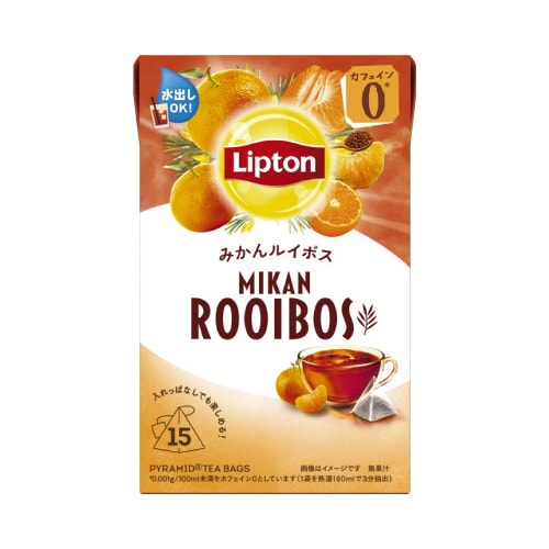 リプトンみかんルイボスティーバッグ15袋×36