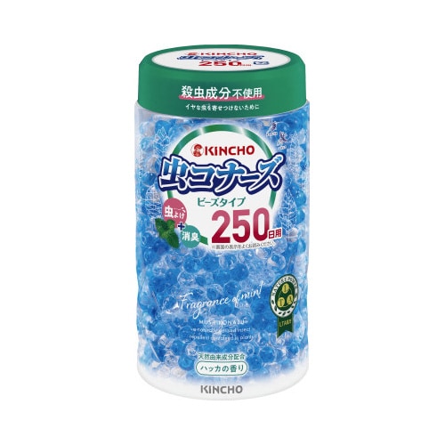虫コナーズビーズ スリムタイプ250日ハッカ×4