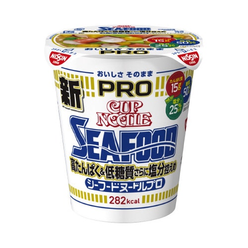 カップヌードルPRO高たんぱく&低糖質 シーフード