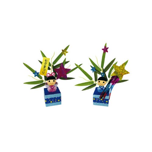 織姫彦星スタンド2個セット