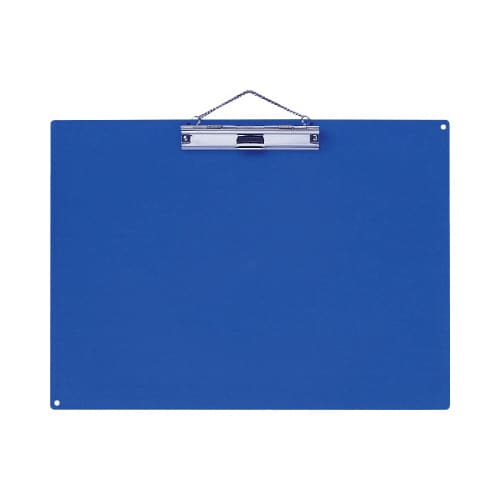 用箋挟 A3 横 青 ペンホルダー付