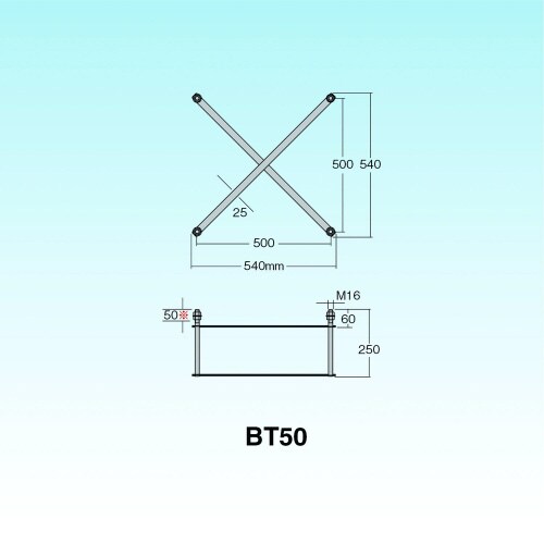 自立マスト用アンカーボルト