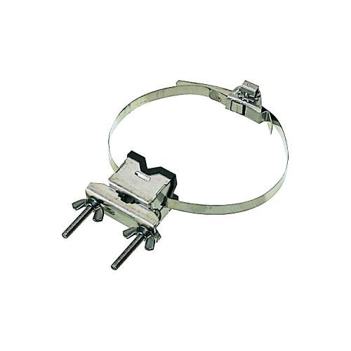 フェンス用マスト固定金具(ステンレス製)